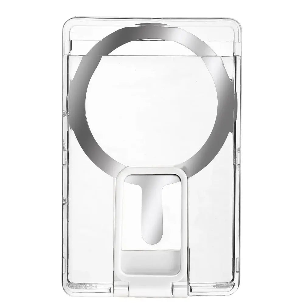 GripSway™ Clear Card Holder with Ring Stand