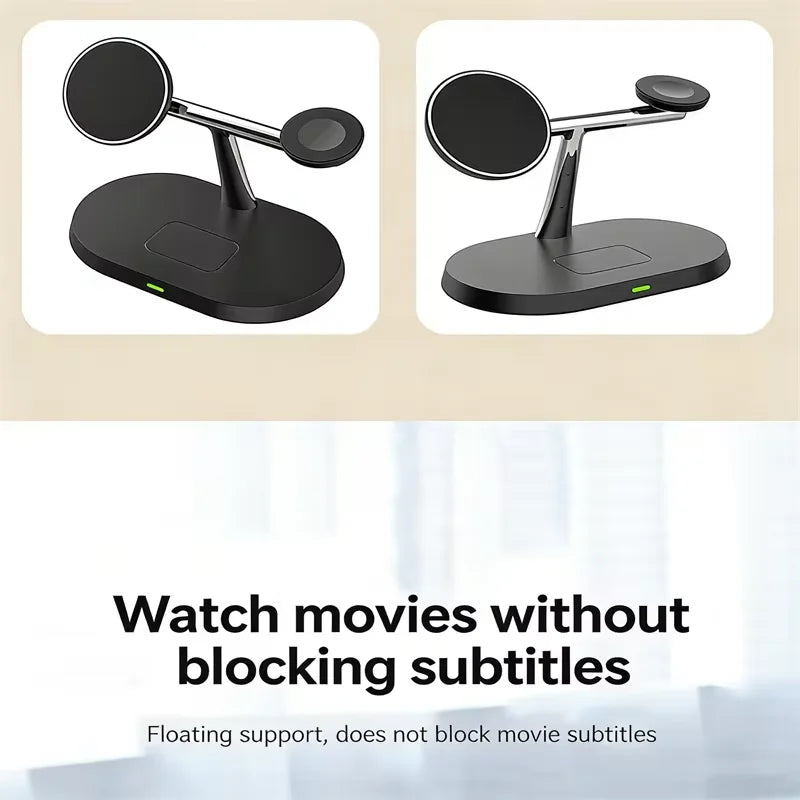 GripSway™ 3-in-1 Magnetic Charging Stand