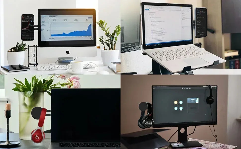 GripSway™ Magnetic Monitor Phone Holder