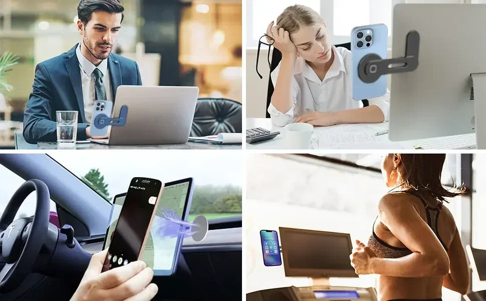 GripSway™ Magnetic Monitor Phone Holder
