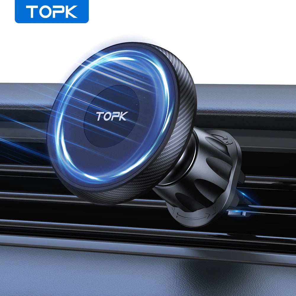 GripSway™ Magnetic Car Phone Holder
