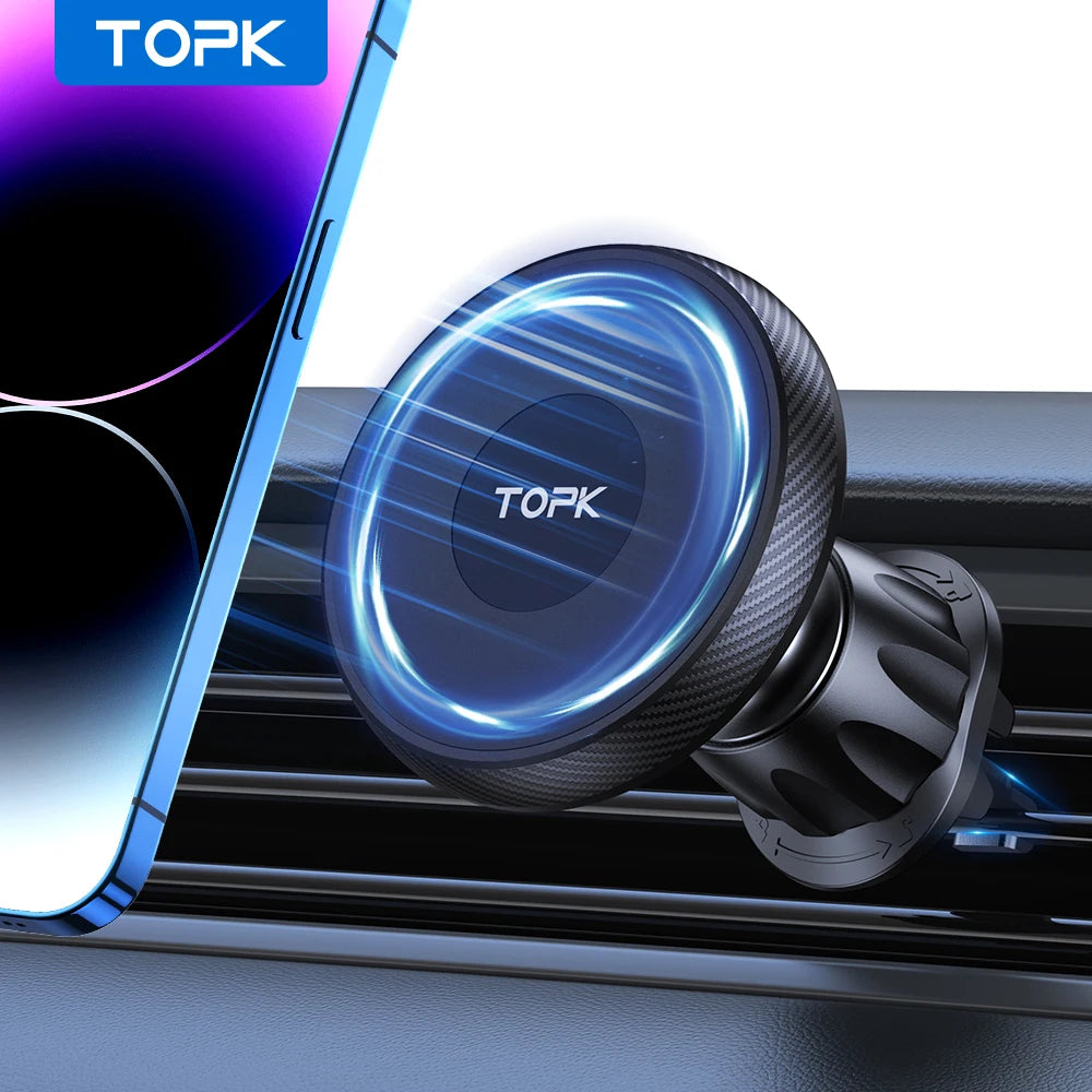 GripSway™ Magnetic Car Phone Holder