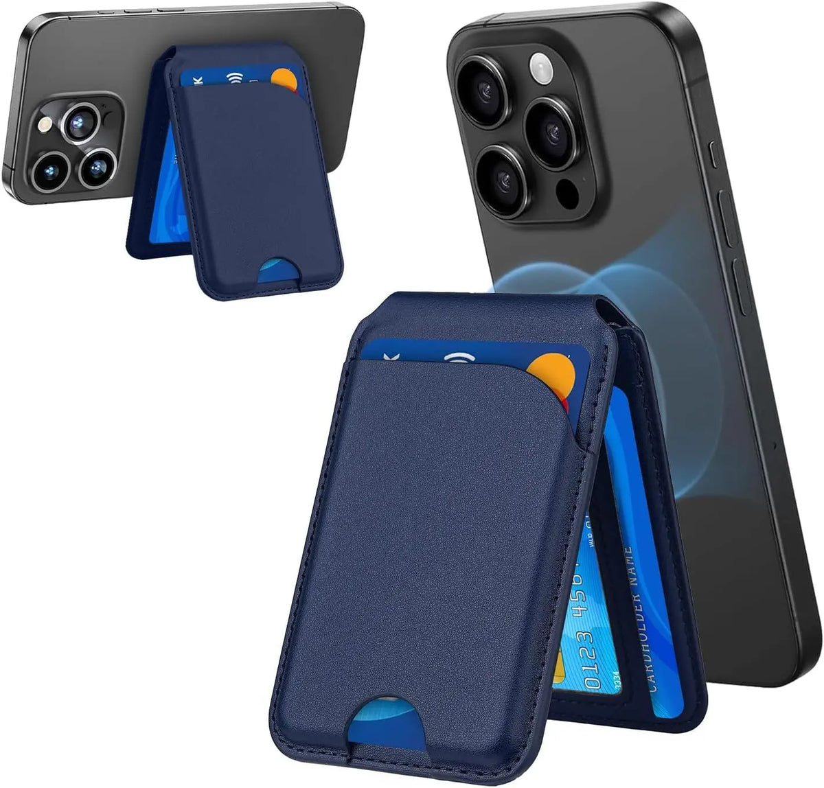 GripSway™ 2-in-1 Card Holder & Stand