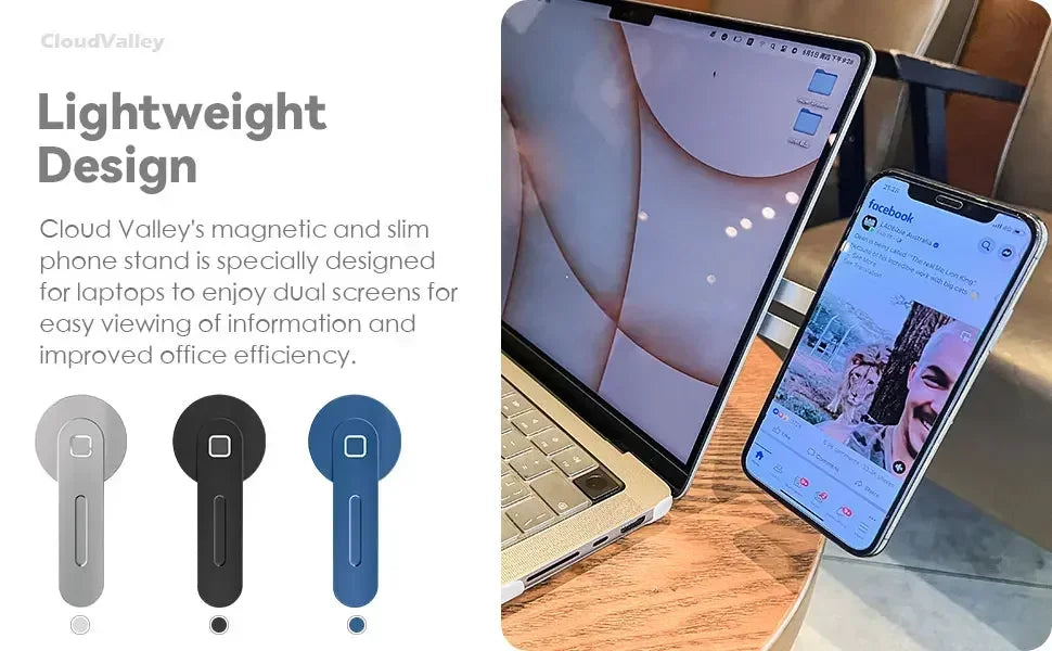 GripSway™ Magnetic Monitor Phone Holder