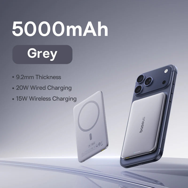 GripSway™ Card-Sized Power Bank — PD 20W