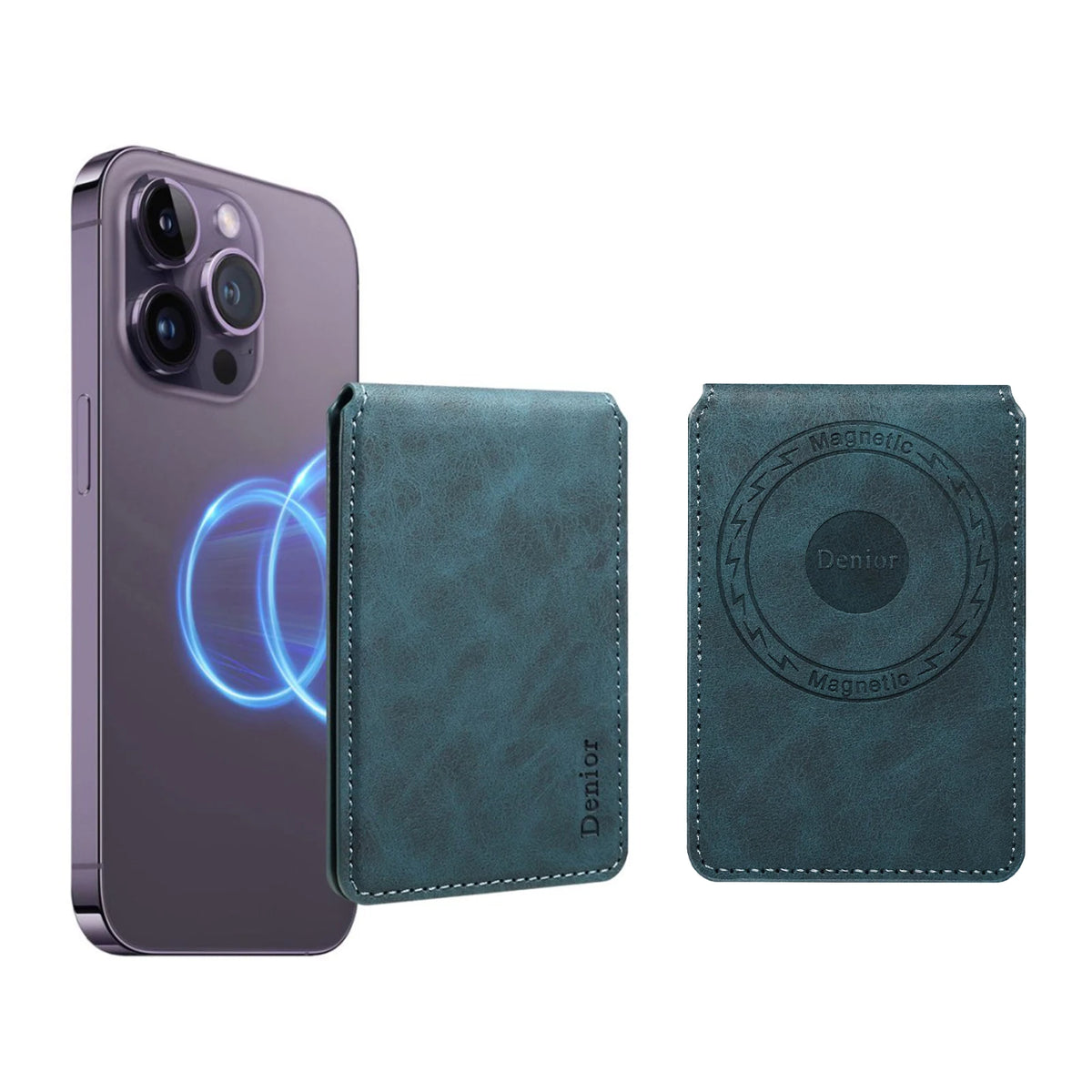 Magnetic Card Holder - MagSafe Compatible Wallet